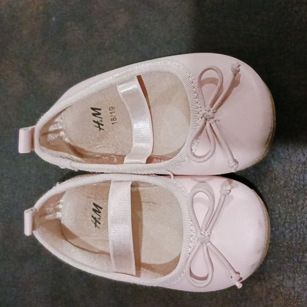 Pink Toddler girls ballet flats